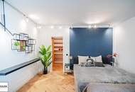 Ruhige, sanierte 3,5 Zimmer Wohnung mit Designer-Bad und Küche + Garage (optional!) in Mariahilf - beziehbar ab 01/26!