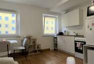 Kleiner Preis, große Wohnideen - leistbarer Wohnraum mit jede Menge Möglichkeiten zum Wohlfühlen! Praktische 1-Raumwohnung mit separatem Schlafbereich und offener Wohnküche ab 2027 verfügbar!