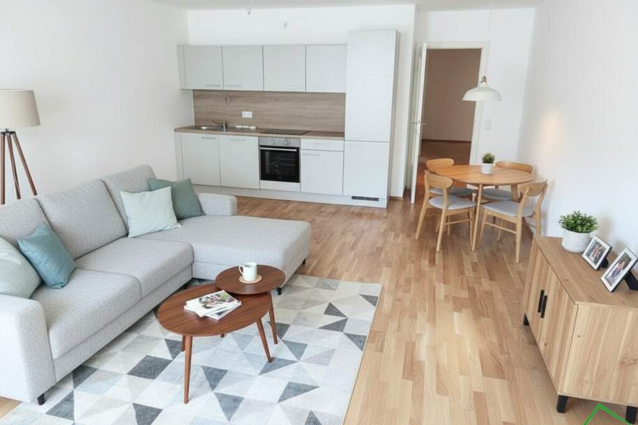 Helle 2-Zimmer-Wohnung in 1100 Wien – Ideal mit Garage und U-Bahn-Nähe!, Wohnung-miete, 1.220,23,€, 1100 Wien 10., Favoriten