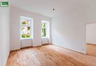 Sechshaus - Erstbezug nach Renovierung! Innenhofausrichtung und 5 Gehminuten zu U4 und U6! Helle Altbauwohnung mit großen Zimmern!