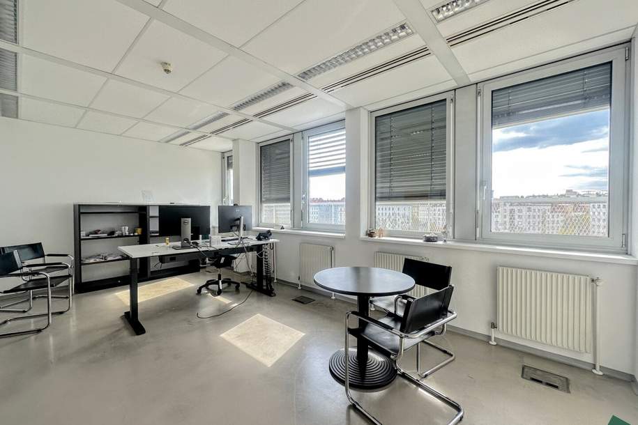 Hochwertige Bürofläche an der Brigittenauer Lände, Gewerbeobjekt-miete, 15.945,23,€, 1200 Wien 20., Brigittenau