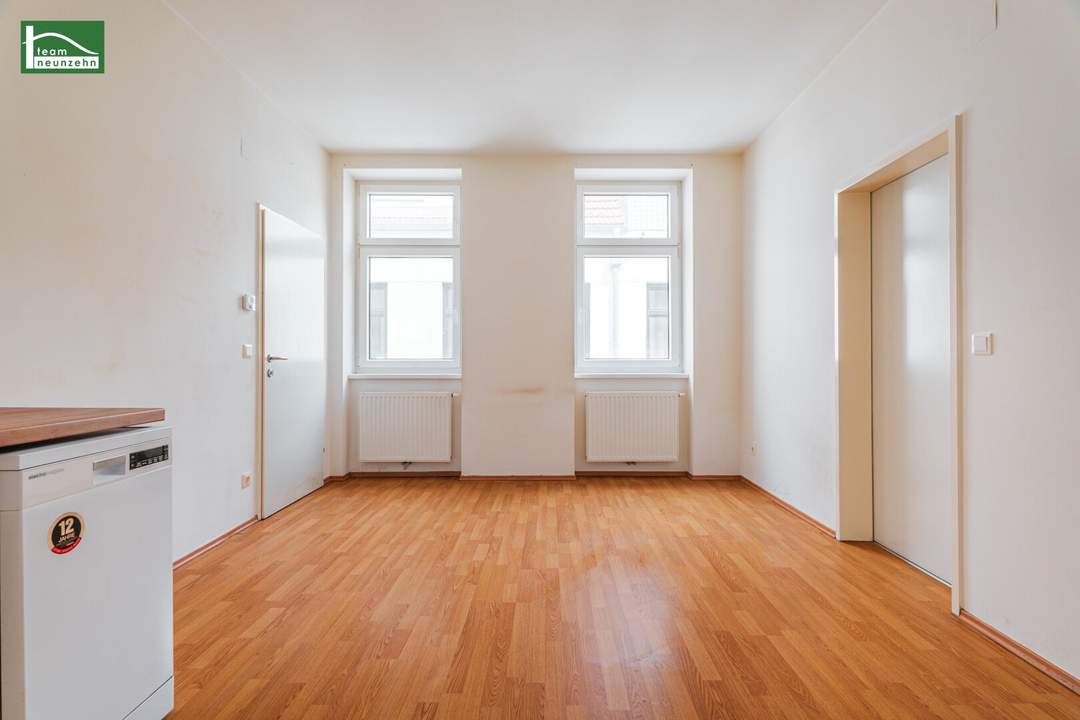 Gepflegte Altbau-Wohnung in Hofruhelage nahe Familienplatz und Bahnhof Ottakring mit Abstellraum!