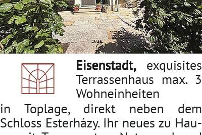 Exquisites Terrassenhaus max. 3 Wohneinheiten in Toplage, direkt neben dem Schloss Esterházy., Haus-kauf, 7000 Eisenstadt(Stadt)