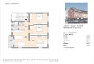 Moderne 3-Zimmer Wohnung oder Büro im 2 Stock. Mieten mitten in Spittal/Drau. Balkon.