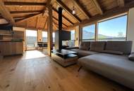 Maisonette-Dachgeschoss mit Dachterrasse & atemberaubenden Panoramablick, Whirlpool & Sauna