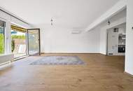 Sonniger Bungalow mit südseitigem Garten inkl. Fernsicht & Pool | neue Einbauküche | Klima | voll unterkellert