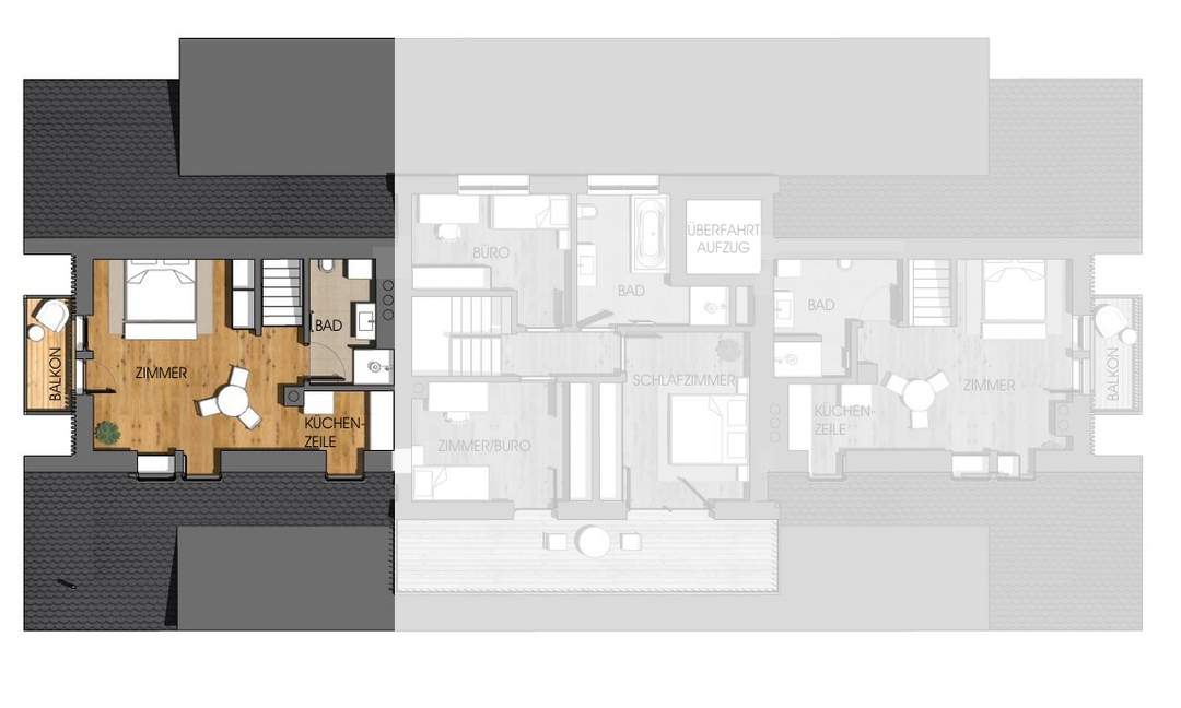 15608 ERSTBEZUG - klein, fein und modern - Studio zum Wohlfühlen
