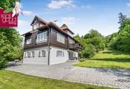 Zeitlose Eleganz im Wienerwald – Historische Villa mit Nebengebäuden auf Traumgrundstück mit Outdoorpool und Waldsauna