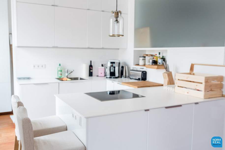 Komplett möblierte Dachgeschosswohnung mit Terrasse, Wohnung-miete, 4.465,61,€, 1010 Wien 1., Innere Stadt