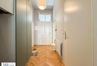 Elegante 2-Zimmer-Altbauwohnung in ruhiger Seitenstraße des 3. Bezirks