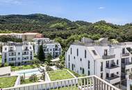Abkühlen im hauseigenen Pool .... Ihre Traumwohnung mit Terrasse oder Garten und Fernblick Nähe Maurer Wald PROVISIONSFREI !!