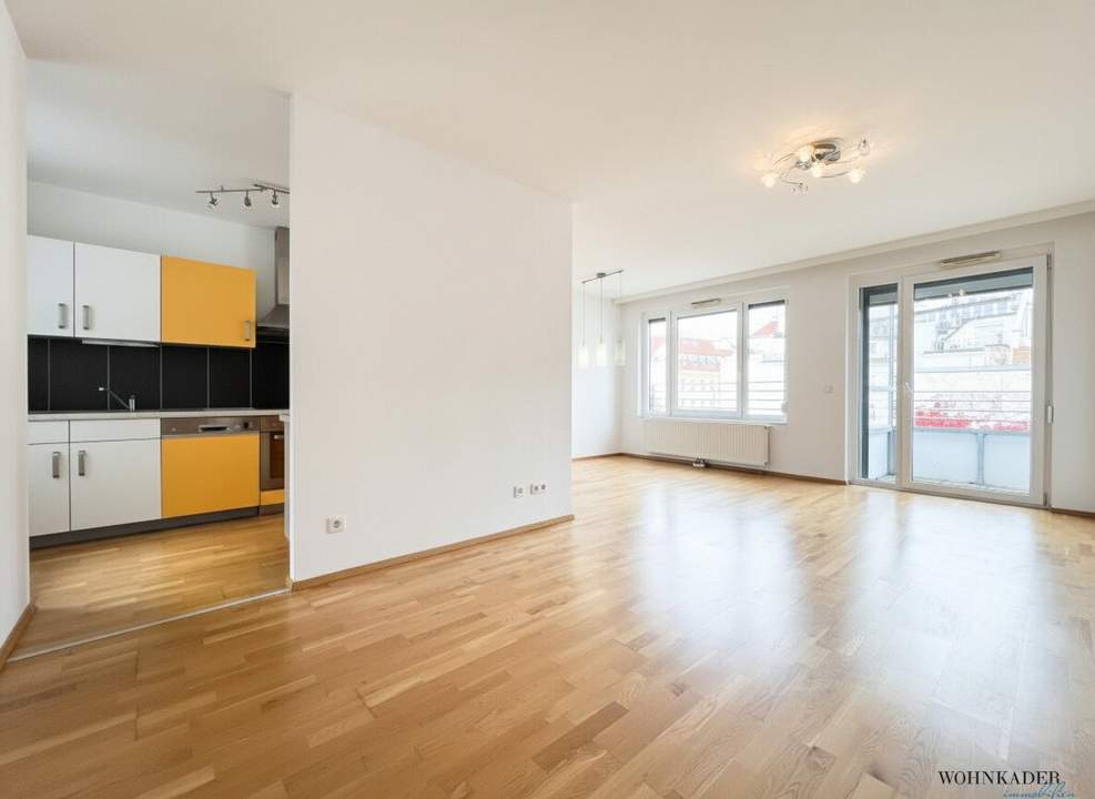 Moderne 3-Zimmer-Wohnung mit Loggia zum ruhigen Innenhof – Nähe Karmelitermarkt