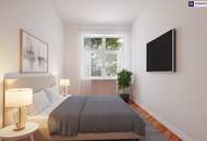 ++ LUXURY LIVING ++ TOP 1 + Exklusive Altbauwohnung mit großer Terrassen-Gartenfläche + Frisch saniert