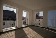 Neubauwohnung im Stadtzentrum mit Ausbaupotenzial & Dachterrasse