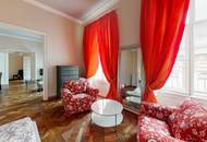 Unbefristet! ELEGANTE ALTBAUWOHNUNG, komplett möbliert, schönes Haus, hofseitiger Balkon, TOP LAGE!