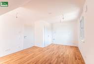 Das Raumwunder: Ruhig, Hell und in Bestlage - Erstbezug direkt beim Donauzentrum in Hofruhelage mit Geothermie-Heizung