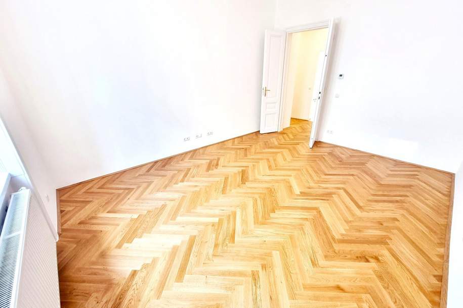 WOW! Traumhaft sanierter Erstbezug mit Balkon! 3 Zimmer + TOP-Lage + TOP Anbindung + Ruhige Seitengasse + Wunderschönes Altbauhaus! Jetzt zugreifen!, Wohnung-kauf, 369.000,€, 1150 Wien 15., Rudolfsheim-Fünfhaus