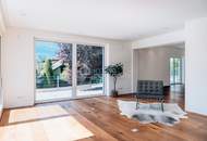 Gartenwohnung mit erstklassiger Architektur in bester Stadtlage - sehr großer Garten, ausgezeichnete Parksituation