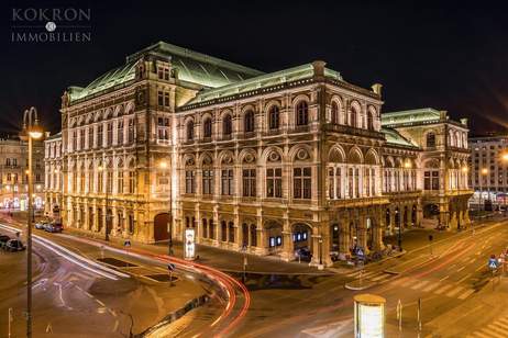 Repräsentative Kanzlei oder Praxis mit Wohnung (derzeit Kurzzeit-Mietwohnung mit 5% Rendite), Wohnung-kauf, 2.000.000,€, 1010 Wien 1., Innere Stadt