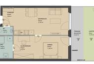 Wunderschöne 2-Zimmer-Gartenwohnung nahe der Donau