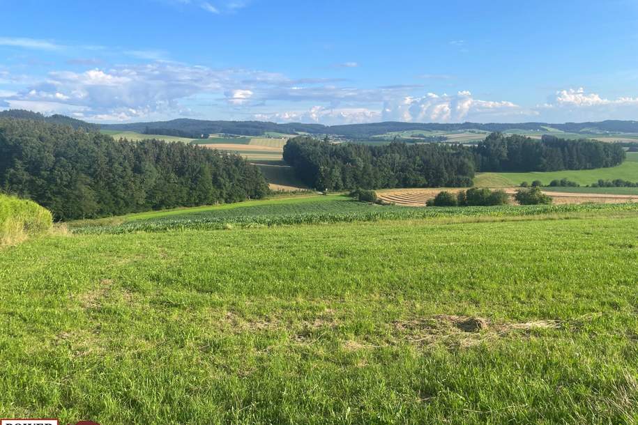 suchen sie das Besondere? Baugrund mit unverbaubarem Fernblick in sonniger Lage !, Grund und Boden-kauf, 345.900,€, 4910 Ried im Innkreis