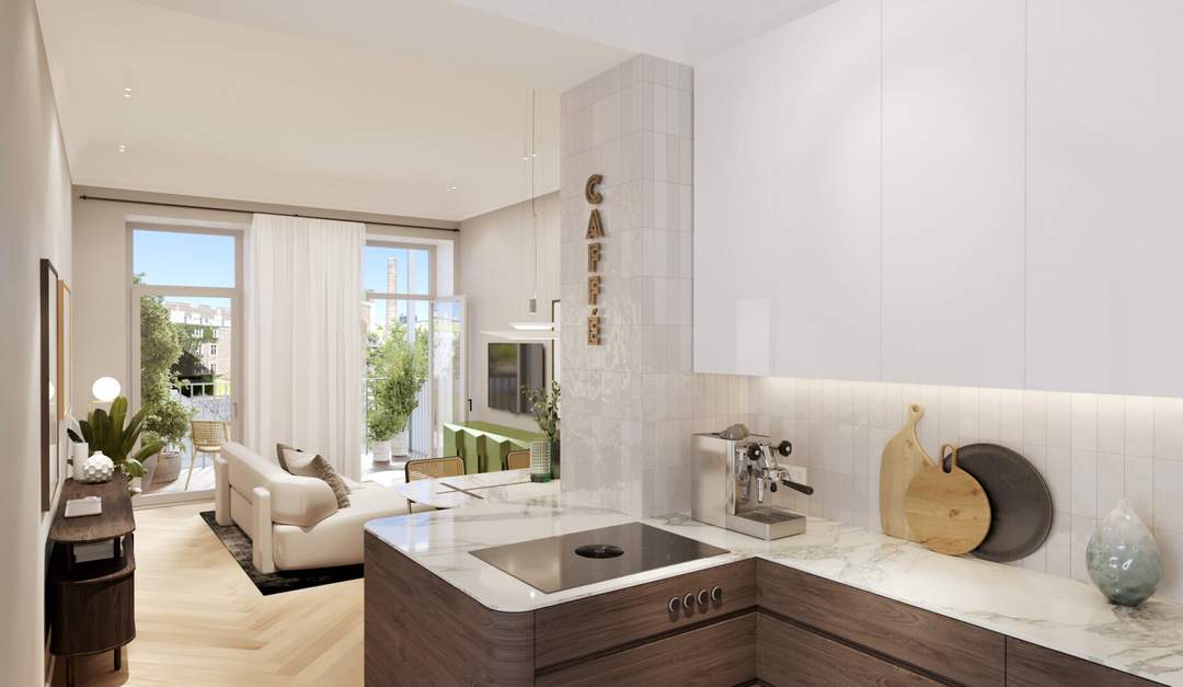 Stilvolle Altbau-Eleganz trifft modernen Wohnkomfort