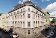 Erstbezug: Dachgeschoss - Apartment (klimatisiert) inkl. Einbauküche und hochwertiger Ausstattung im Trendbezirk Ottakring!