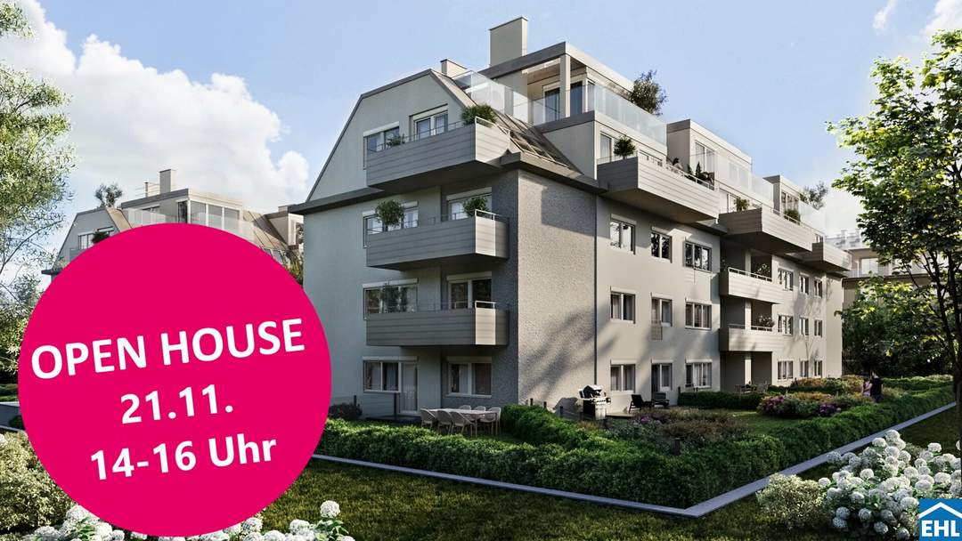 Erstbezugswohnungen „Am Hain“: Grüne Oase trifft Großstadtflair