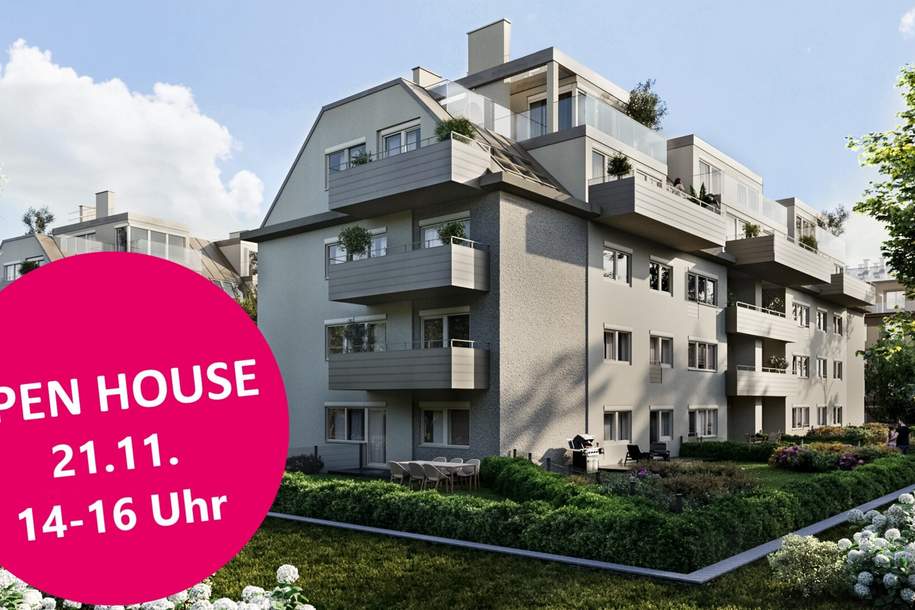 Erstbezugswohnungen „Am Hain“: Grüne Oase trifft Großstadtflair, Wohnung-kauf, 699.000,€, 1190 Wien 19., Döbling