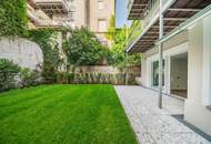 URBANER GARTENTRAUM nächst Schlossquadrat! Hofseitiger Drei-Zimmer-Erstbezug mit Terrasse und Eigengarten