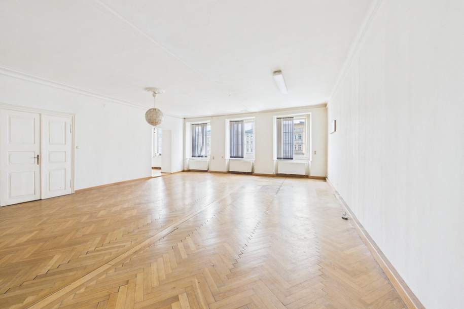 LINZ - HAUPTPLATZ: BÜROFLÄCHE ca. 166,29 m² in BESTER LAGE, Gewerbeobjekt-miete, 2.904,12,€, 4020 Linz(Stadt)