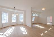 Stilvolle Dachgeschoss-Maisonette mit ca. 37 m² Terrasse, Klimaanlage &amp; Altbaucharme bei Wien Mitte