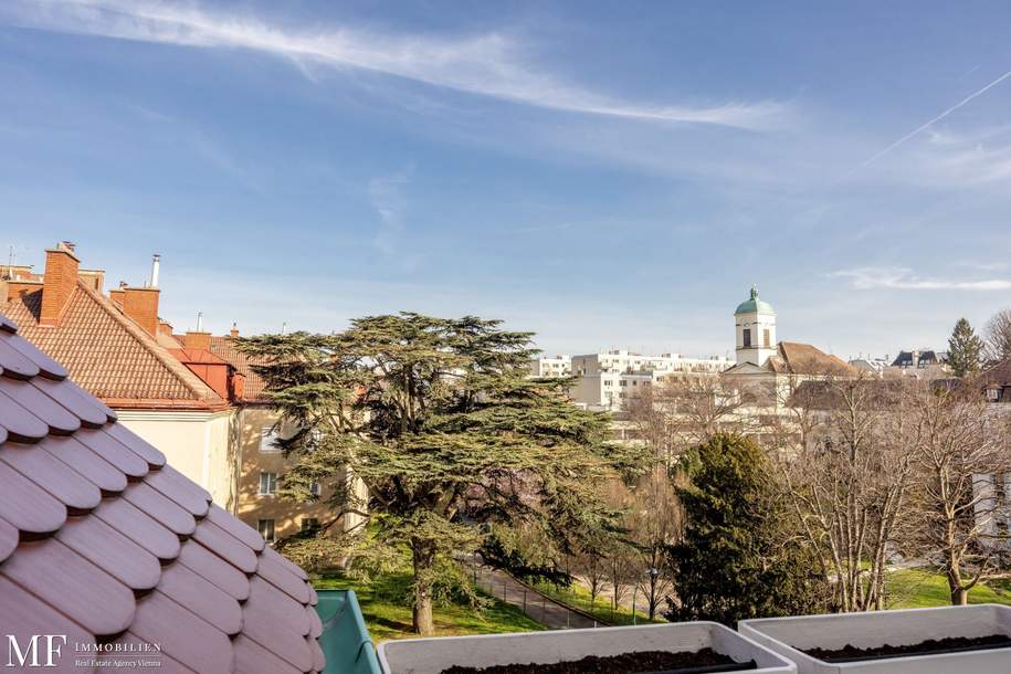 Traumhafte Terrassenwohnung in bester Lage Wiens - 245m² Luxus zum Mieten!, Wohnung-miete, 5.332,36,€, 1190 Wien 19., Döbling