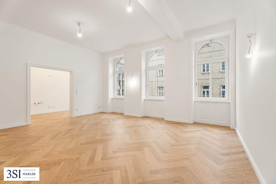 Stilvoller Erstbezug: Großzügige 4-Zimmer-Wohnung mit privater Freifläche, Wohnung-kauf, 591.000,€, 1070 Wien 7., Neubau