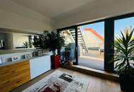 Exklusives Luxus-Penthouse auf einer Ebene mit Panoramablick über Wien