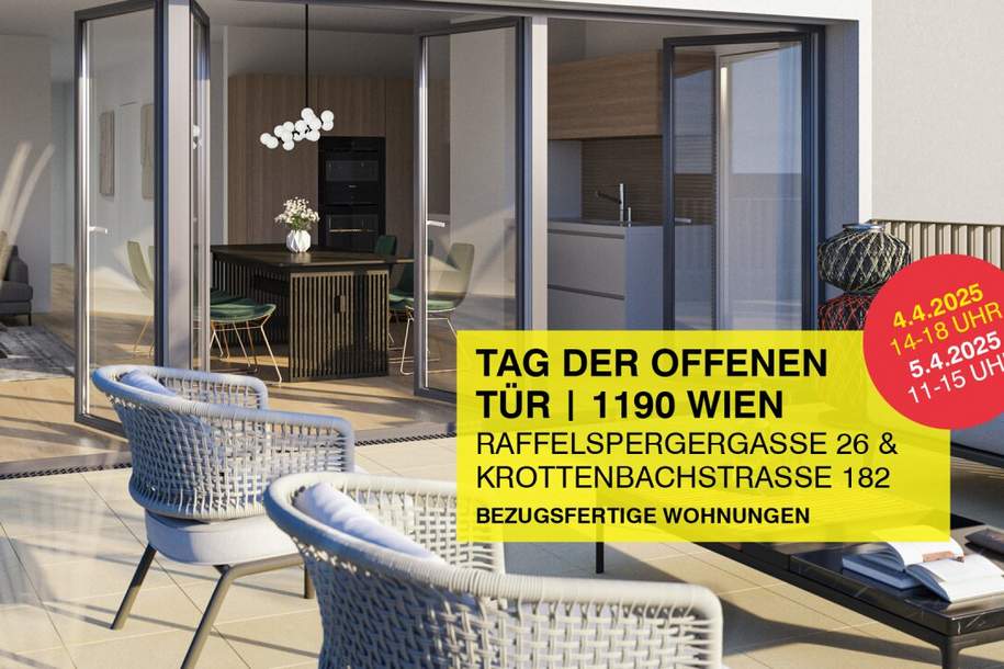 Tag der offenen Türe am 04. &amp; 05. April - Quality Living im wundervollen Neustift., Wohnung-kauf, 544.500,€, 1190 Wien 19., Döbling