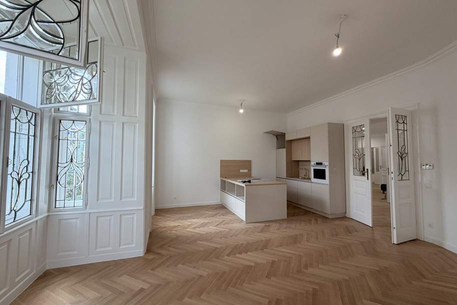 Laurentiusplatz - Erstbezug nach Generalsanierung, zentraler 5 Zimmer Altbau, Wohnung-miete, 2.900,00,€, 1140 Wien 14., Penzing