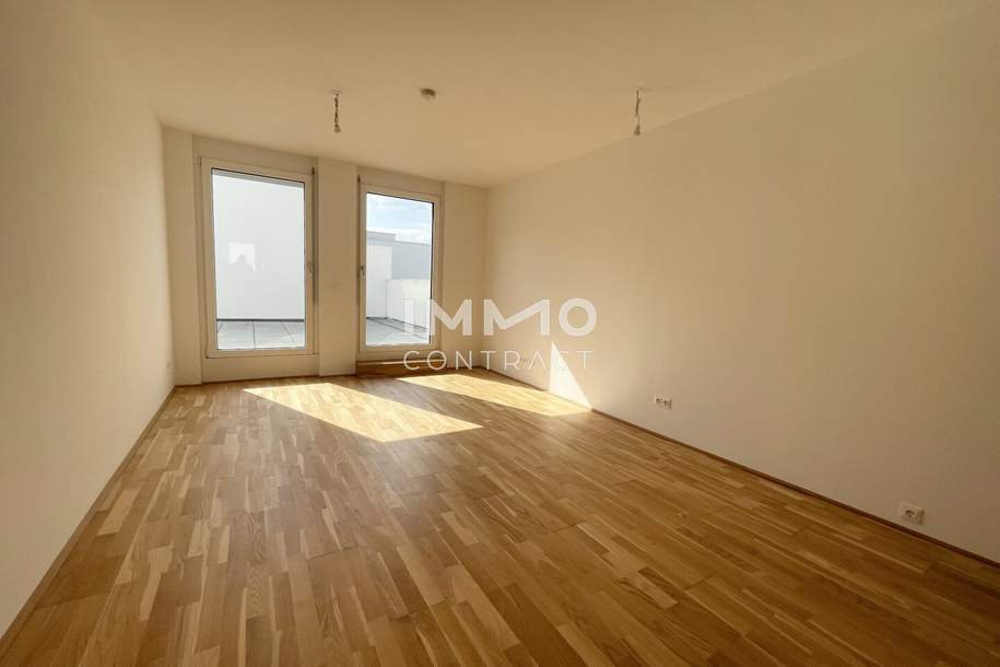 EDI N° 7 - Anleger aufgepasst! Dachgeschosswohnung mit riesiger Terrasse, Wohnung-kauf, 223.250,€, 1210 Wien 21., Floridsdorf
