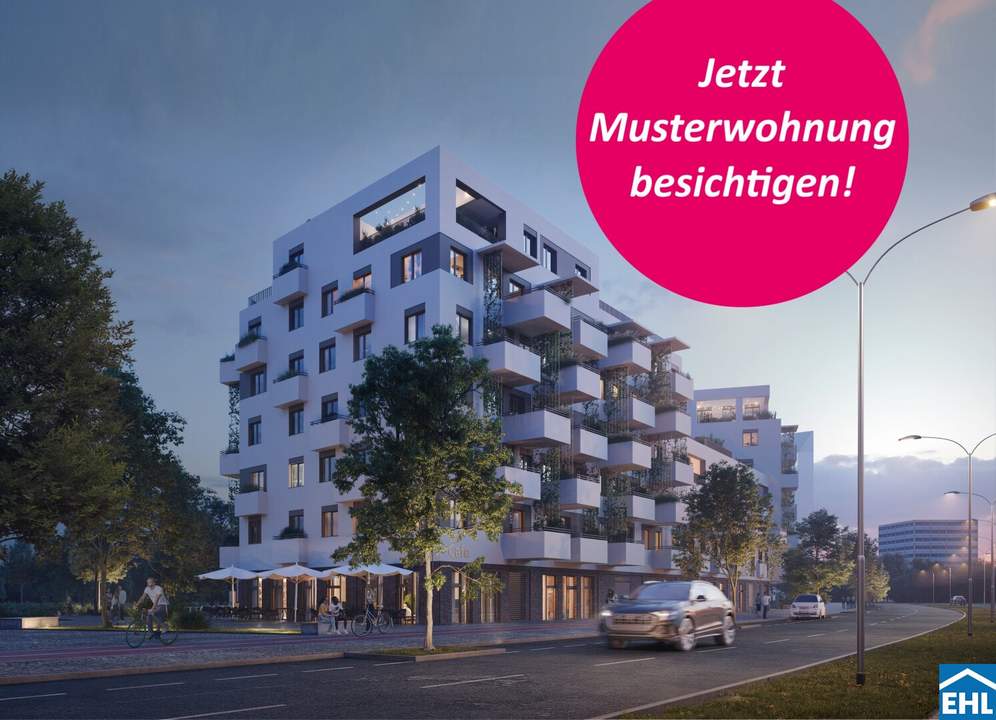 Wohnen nahe der Alten Donau | Moderner 2-Zimmer-Erstbezug