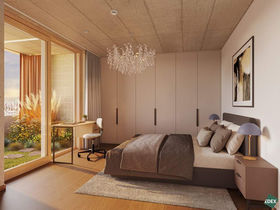 ERTBEZUG | Moderne 5-Zimmer Familienwohnung mit zwei Freiflächen