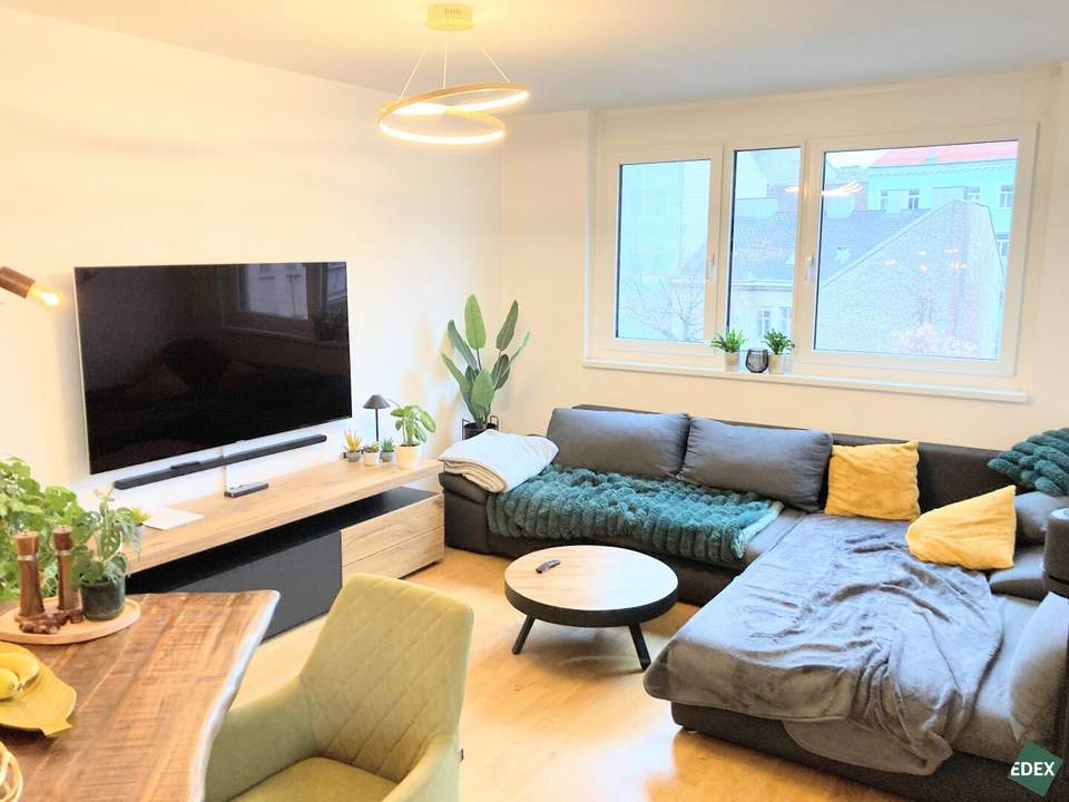 Moderne 3-Zimmer-Wohnung mit Balkon in 1050 Wien