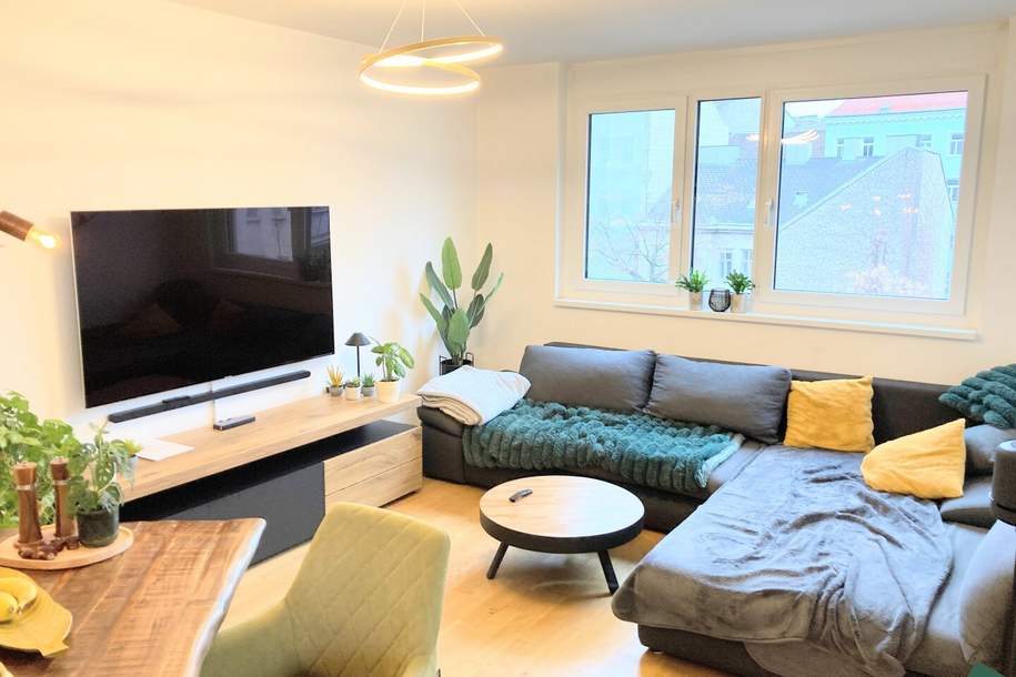 Moderne 3-Zimmer-Wohnung mit Balkon in 1050 Wien, Wohnung-miete, 1.699,45,€, 1050 Wien 5., Margareten