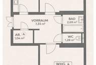 Renovierte großzügige 2 Zimmer Loggia Wohnung mit KFZ Abstellplatz inkl.