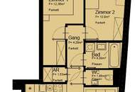 Moderne 3-Zimmer Wohnung mit Balkon nahe U1 Rennbahnweg