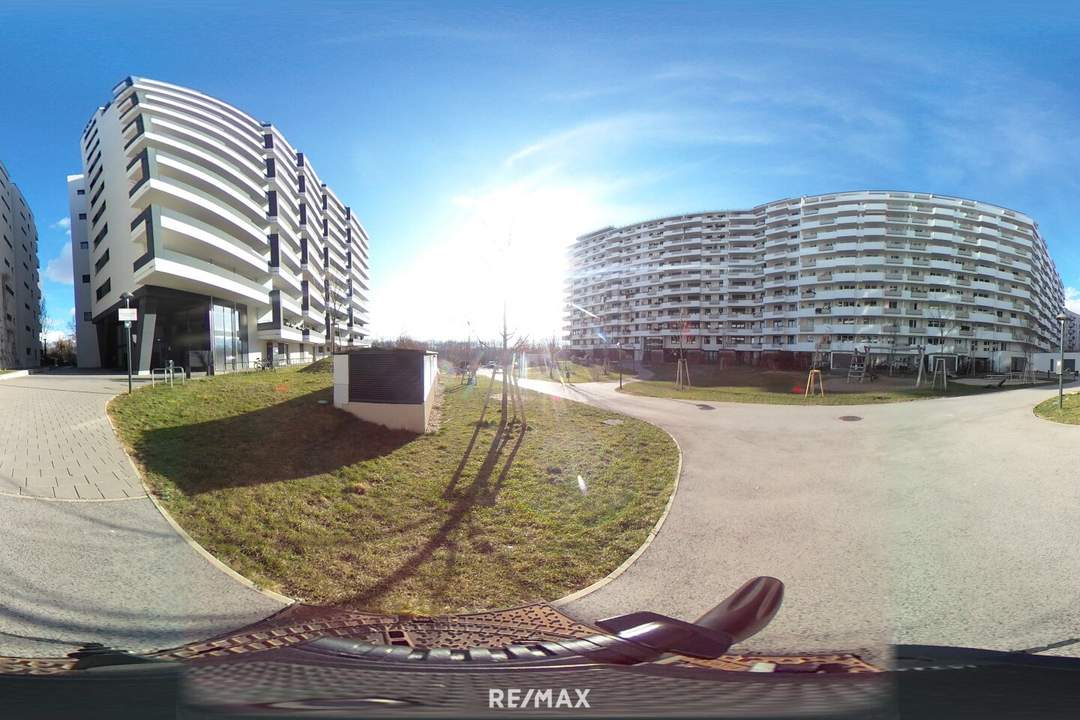 Wienerberg! 3-Zimmer-Wohnung mit hochwertiger Ausstattung, Ausblick, Sauna, Pool und Fitness