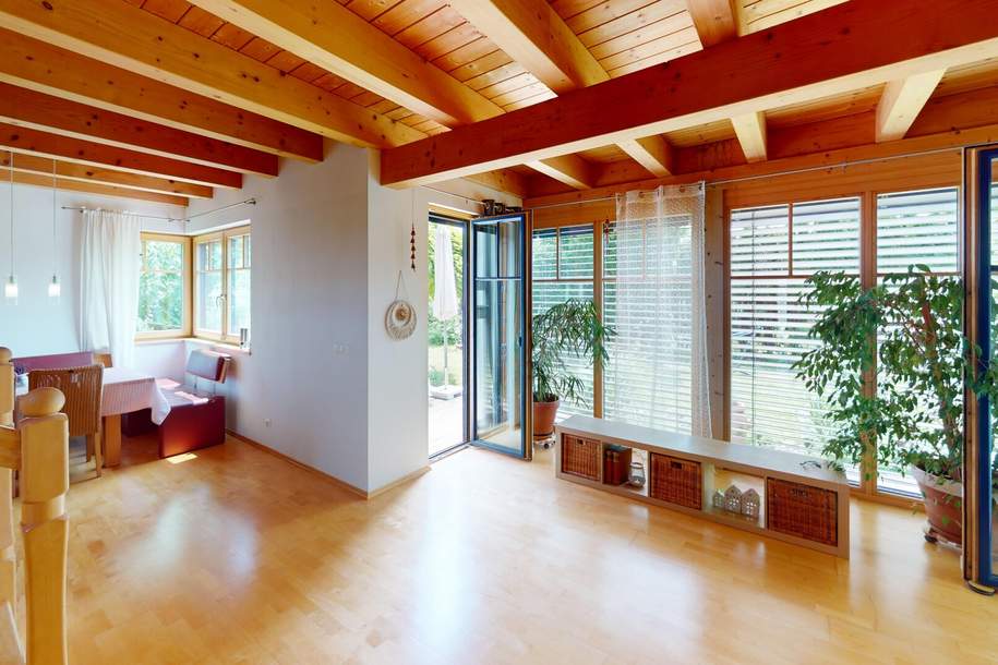 Lichtdurchflutetes Passivhaus mit Garage und Carport, Haus-kauf, 670.000,€, 2102 Korneuburg