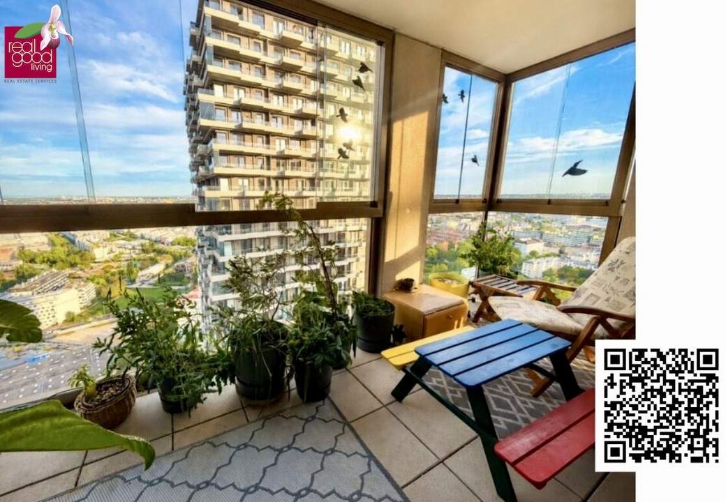 High-Floor Living im Helio Tower – Stilvolle 3-Zimmer-Wohnung mit Panorama-Fernblick!