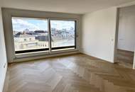 Provisionsfrei: 9. Stock. Hauptbahnhof - 2 Zimmer mit viel Licht - Von der Sonne geküsst