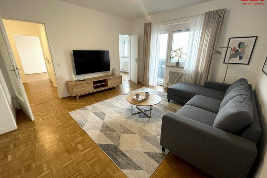 Jetzt einziehen – 1 MONAT MIETFREI SICHERN! Ihr neues Zuhause mit Wohlfühlblick - Genießen Sie eine traumhafte Aussicht mit wunderschönen Sonnenuntergängen - Ideal für Singles oder Paare!, Wohnung-miete, 820,99,€, 4020 Linz(Stadt)