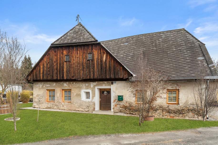 Charmantes, teilweise saniertes Bauernhaus mit Ausbaupotenzial in Reichenfels im Lavanttal, Haus-kauf, 175.000,€, 9463 Wolfsberg
